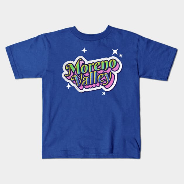 Moreno Valley Kids T-Shirt by JamexAlisa